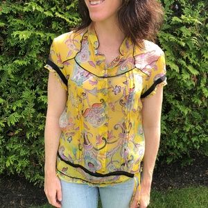 Silk Etro Top - Size 44